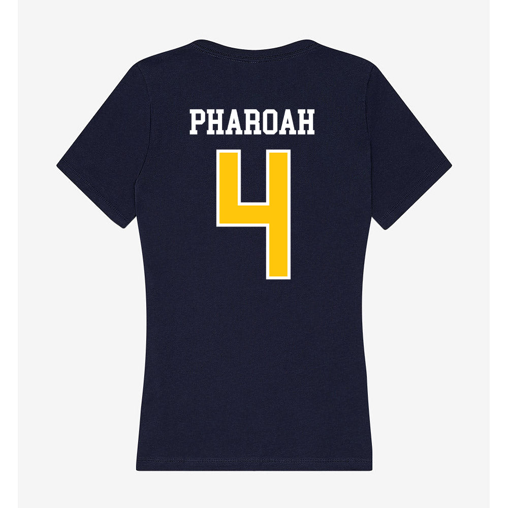 Coppin State - NCAA Women's Volleyball : Ayanna Pharoah - Women's V-Neck T-Shirt-1