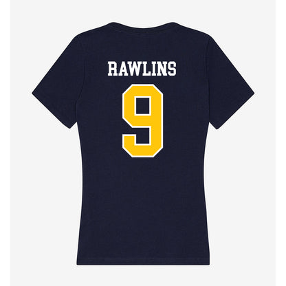 Coppin State - NCAA Women's Volleyball : Kaiyana Rawlins - Women's V-Neck T-Shirt-1