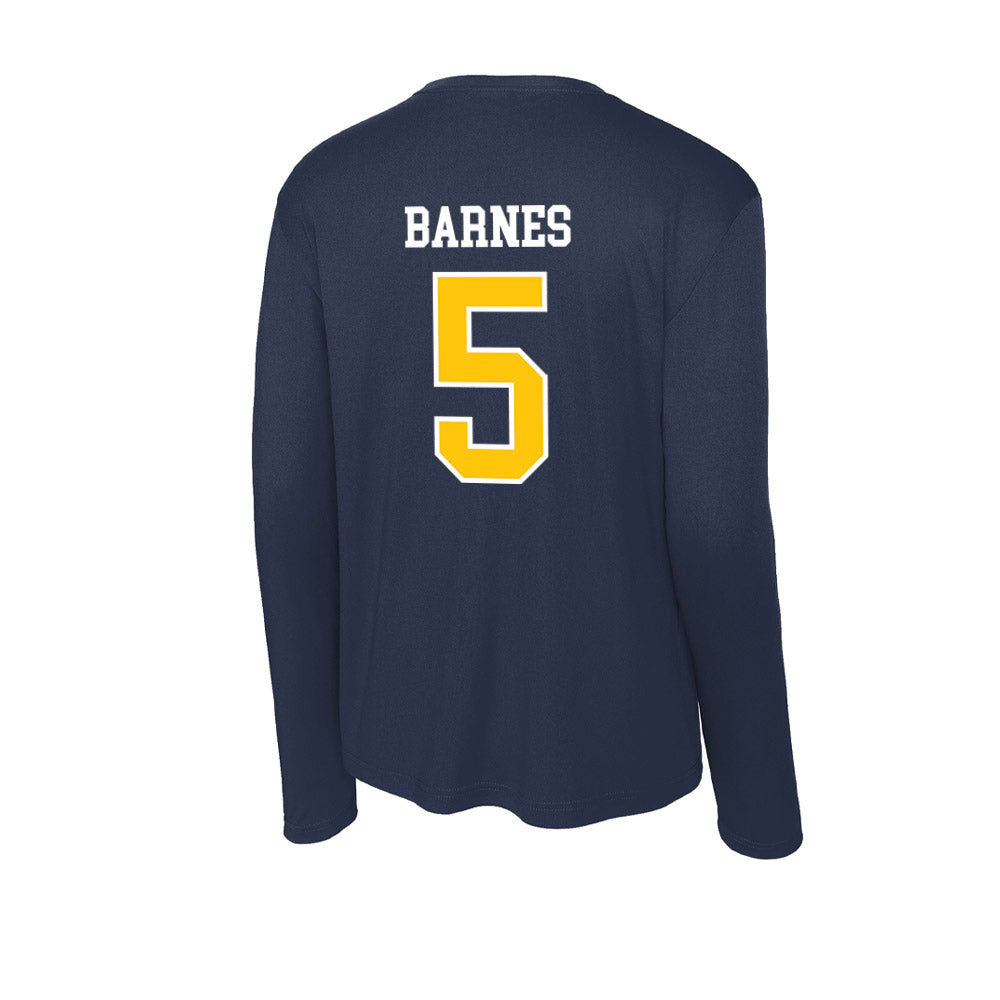 Coppin State - NCAA Women's Basketball : Skylar Barnes - Activewear Long Sleeve T-Shirt-1