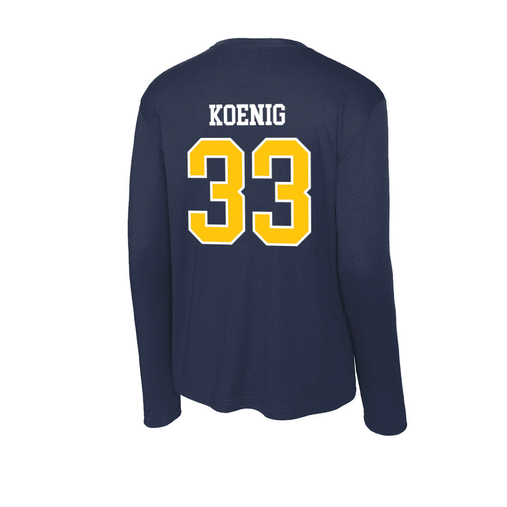 Coppin State - NCAA Men's Basketball : Tyler Koenig - Activewear Long Sleeve T-Shirt-1