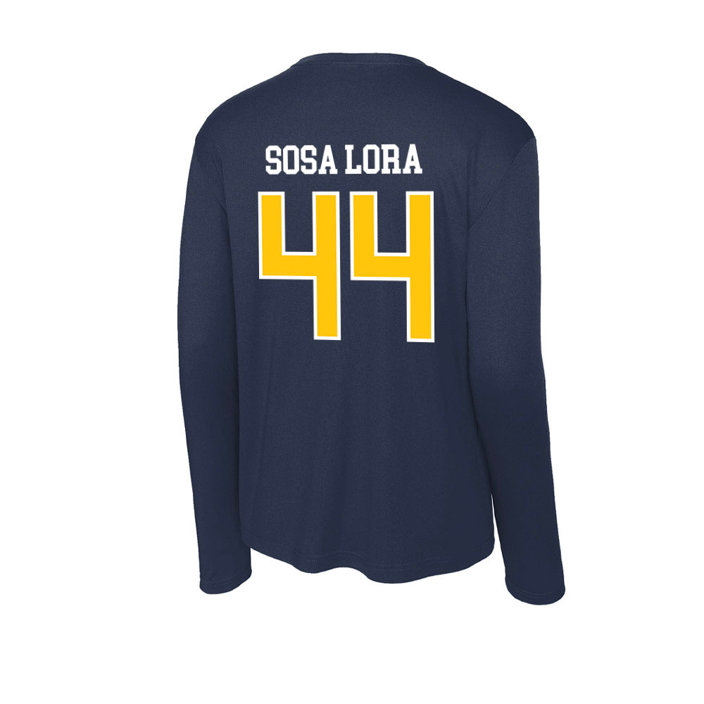 Coppin State - NCAA Women's Basketball : Patricia Sosa Lora - Activewear Long Sleeve T-Shirt-1