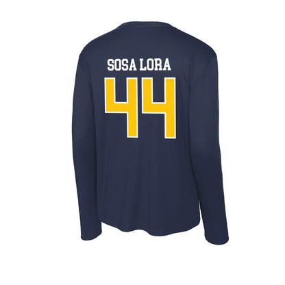 Coppin State - NCAA Women's Basketball : Patricia Sosa Lora - Activewear Long Sleeve T-Shirt-1