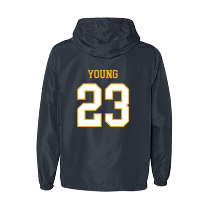 ETBU - NCAA Football : MJ Young - Windbreaker-1