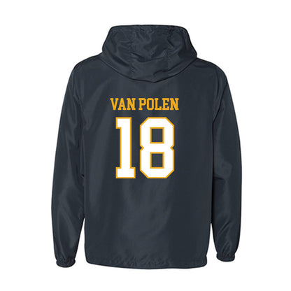 ETBU - NCAA Men's Ice Hockey : Barran Van Polen - Windbreaker-1