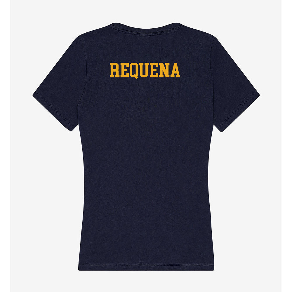 ETBU - NCAA Women's Cross Country : Danna Requena - Women's V-Neck T-Shirt-1