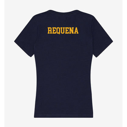 ETBU - NCAA Women's Cross Country : Danna Requena - Women's V-Neck T-Shirt-1