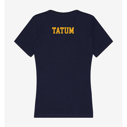 ETBU - NCAA Cheerleading : Camryn Tatum - Women's V-Neck T-Shirt-1
