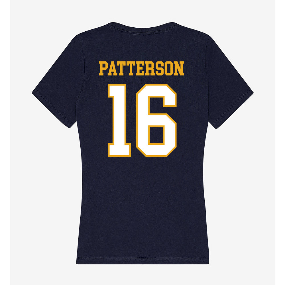 ETBU - NCAA Football : Phillip Patterson - Women's V-Neck T-Shirt-1