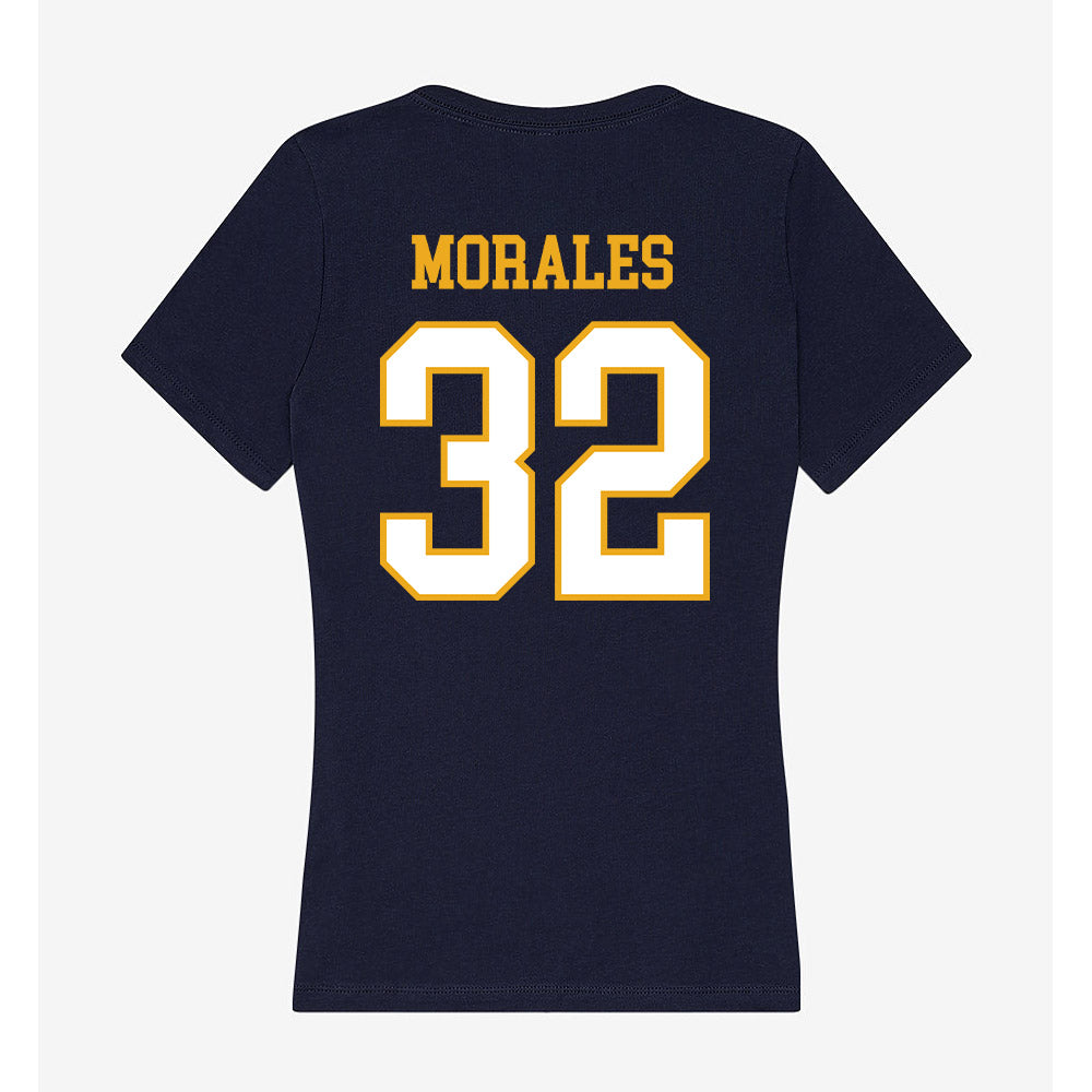 ETBU - NCAA Baseball : Cade Morales - Women's V-Neck T-Shirt-1