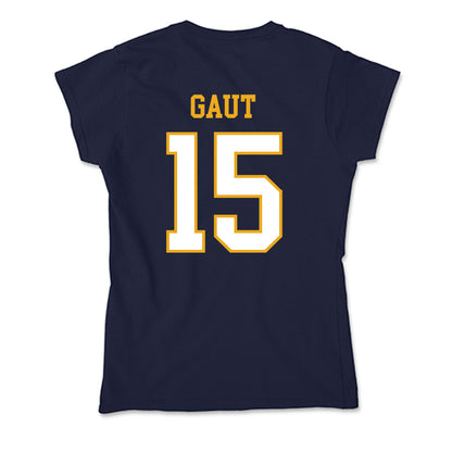 ETBU - NCAA Men's Basketball : Kamron Gaut - Soft Style Women’s T-Shirt-1