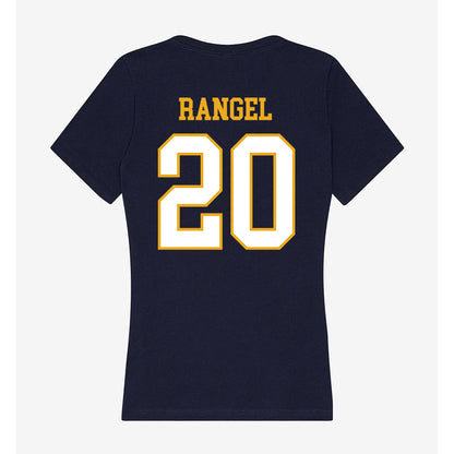 ETBU - NCAA Men's Soccer : Adam Rangel - Women's V-Neck T-Shirt-1