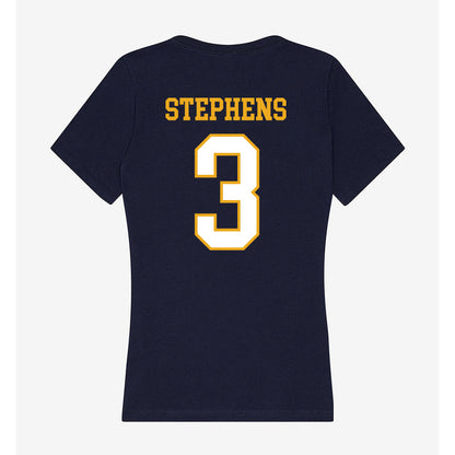 ETBU - NCAA Women's Soccer : Andie Stephens - Women's V-Neck T-Shirt-1