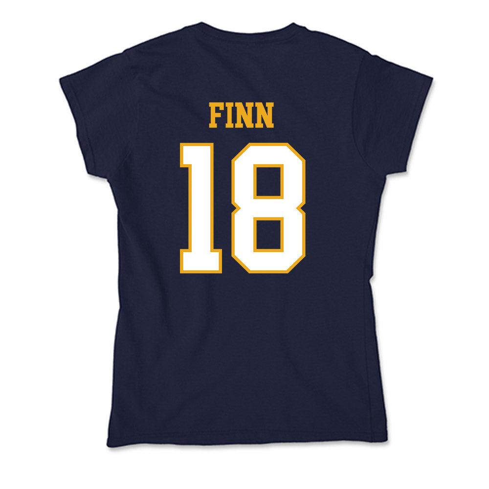 ETBU - NCAA Men's Soccer : Landon Finn - Soft Style Women’s T-Shirt-1