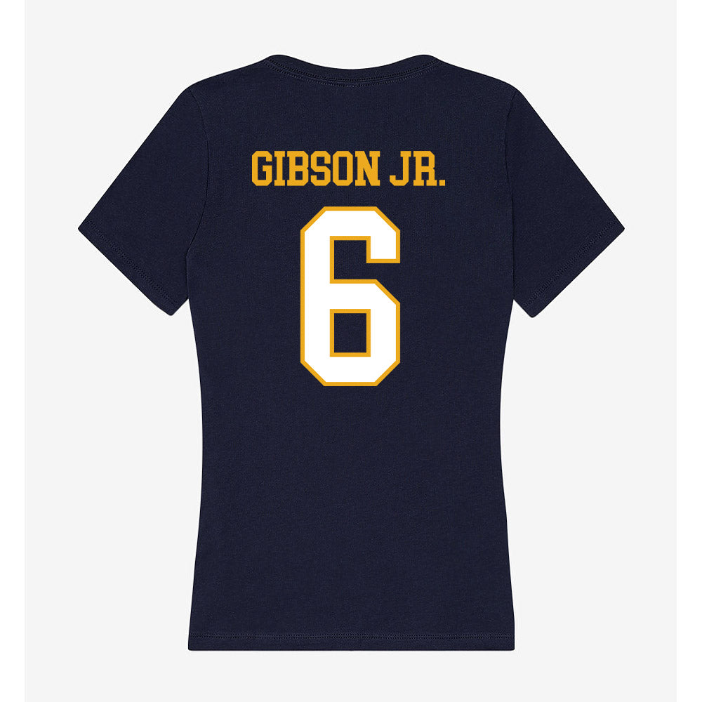 ETBU - NCAA Football : Andrae Gibson Jr. - Women's V-Neck T-Shirt-1