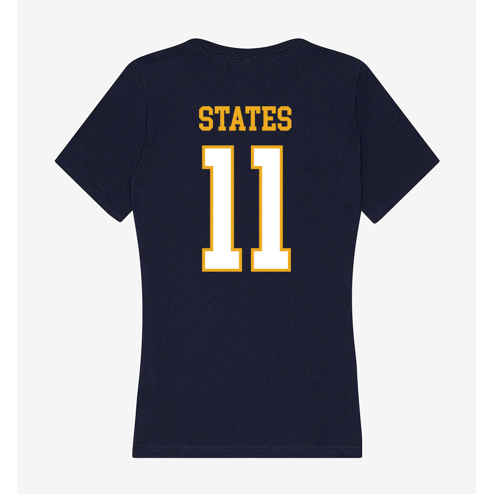 ETBU - NCAA Football : Austin States - Women's V-Neck T-Shirt-1