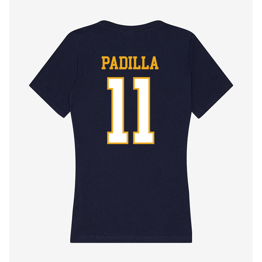 ETBU - NCAA Men's Soccer : Rene Padilla - Women's V-Neck T-Shirt-1