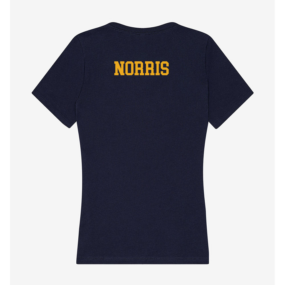 ETBU - NCAA Cheerleading : Abby Norris - Women's V-Neck T-Shirt-1