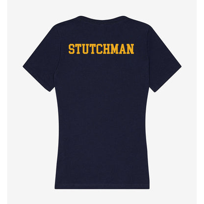 ETBU - NCAA Men's Cross Country : Jagger Stutchman - Women's V-Neck T-Shirt-1