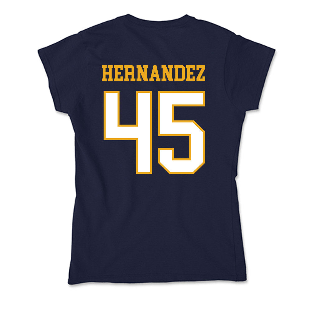 ETBU - NCAA Football : Aidan Hernandez - Soft Style Women’s T-Shirt-1