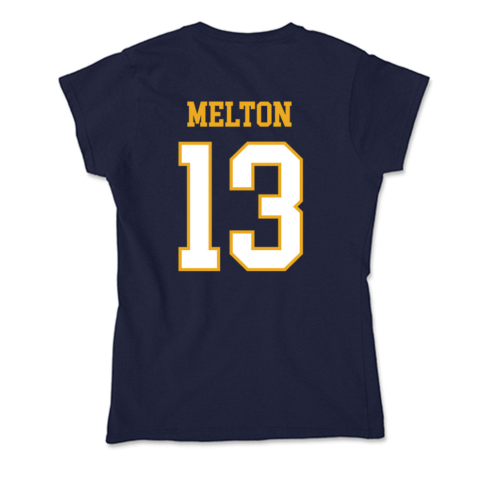 ETBU - NCAA Softball : Maddie Melton - Soft Style Women’s T-Shirt-1