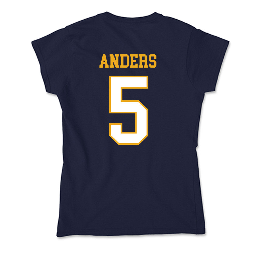ETBU - NCAA Men's Basketball : Troy Anders - Soft Style Women’s T-Shirt-1