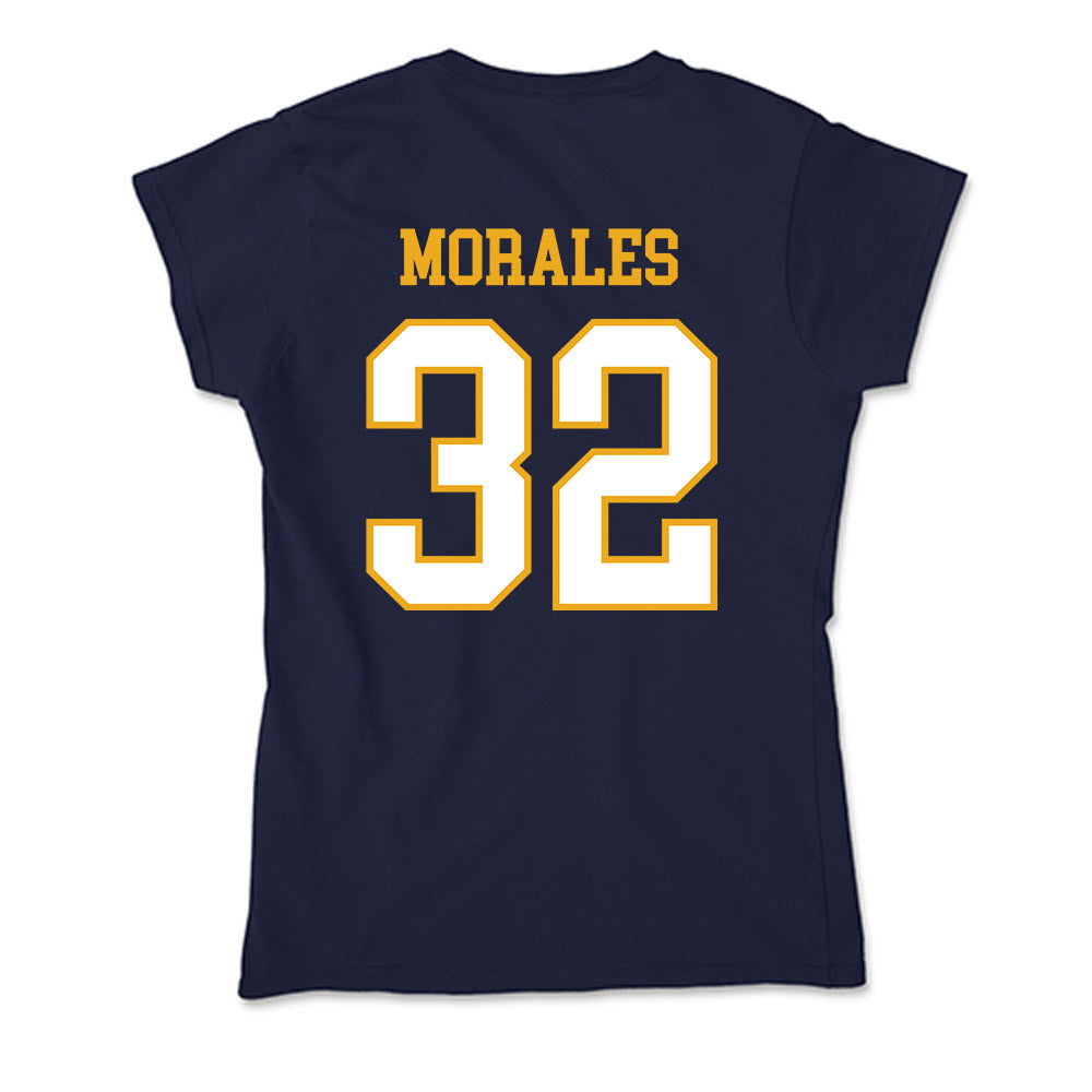 ETBU - NCAA Baseball : Cade Morales - Soft Style Women’s T-Shirt-1