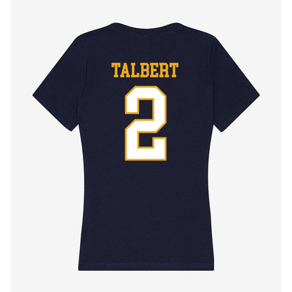 ETBU - NCAA Football : Jay Talbert - Women's V-Neck T-Shirt-1