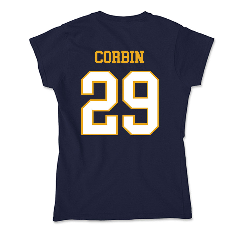 ETBU - NCAA Football : Kyree Corbin - Soft Style Women’s T-Shirt-1