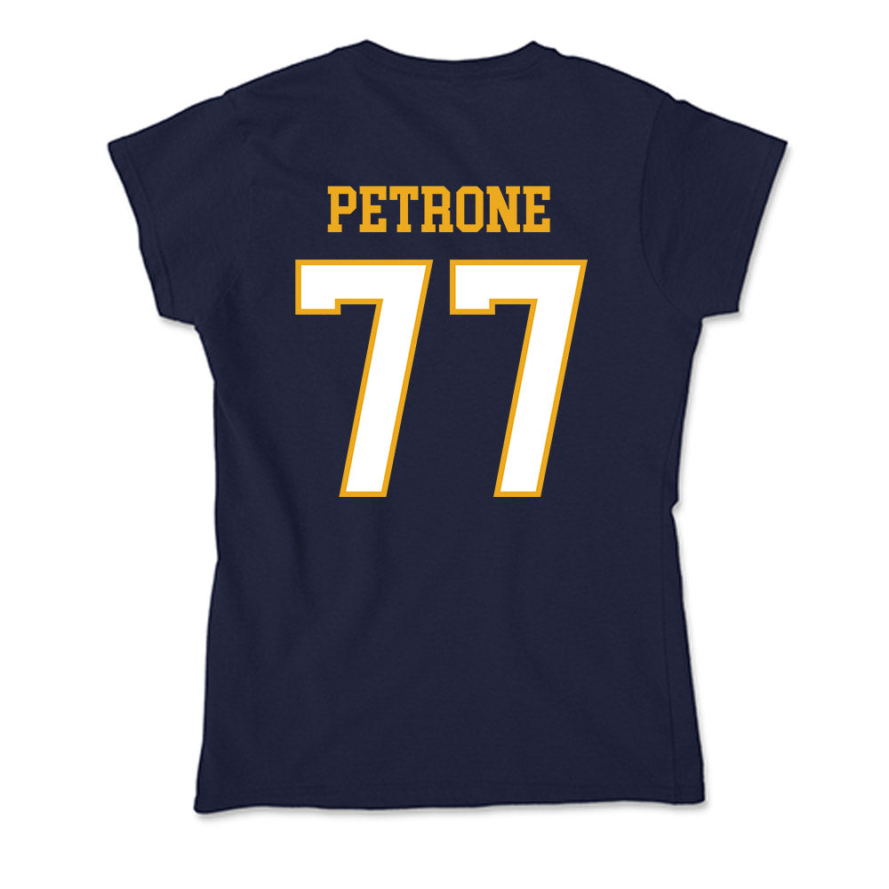 ETBU - NCAA Men's Ice Hockey : John Petrone - Soft Style Women’s T-Shirt-1