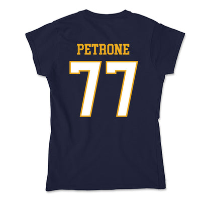 ETBU - NCAA Men's Ice Hockey : John Petrone - Soft Style Women’s T-Shirt-1