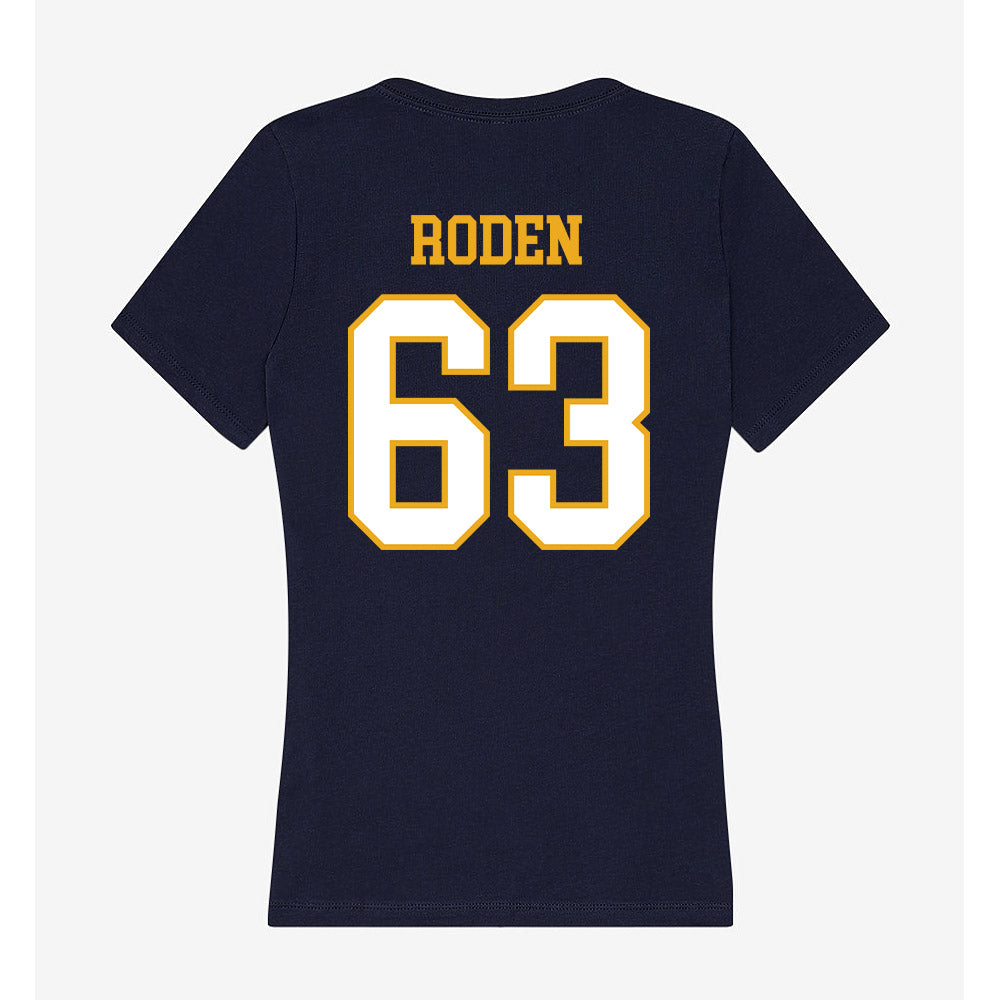 ETBU - NCAA Football : Jarron Roden - Women's V-Neck T-Shirt-1