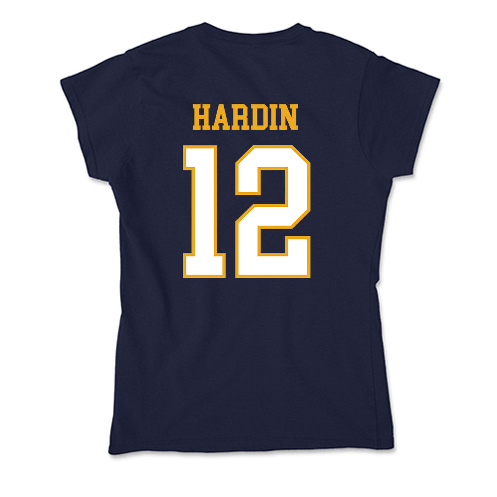 ETBU - NCAA Softball : Mackenzy Hardin - Soft Style Women’s T-Shirt-1