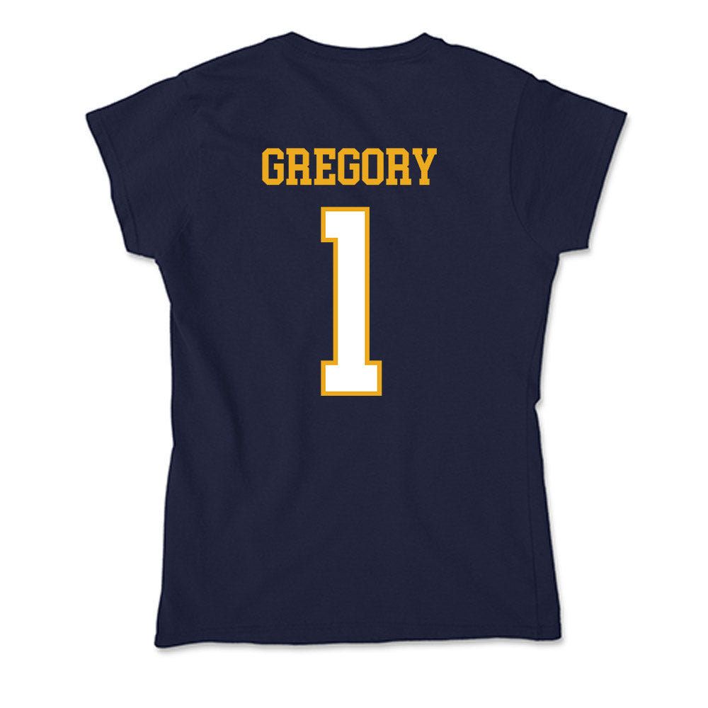 ETBU - NCAA Softball : Jessalyn Gregory - Soft Style Women’s T-Shirt-1
