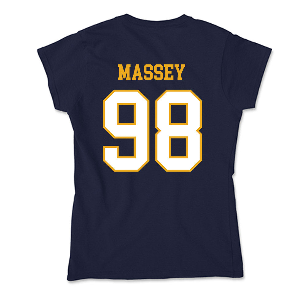 ETBU - NCAA Football : Gavin Massey - Soft Style Women’s T-Shirt-1