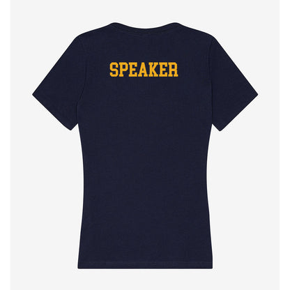 ETBU - NCAA Women's Gymnastics : Chesni Speaker - Women's V-Neck T-Shirt-1