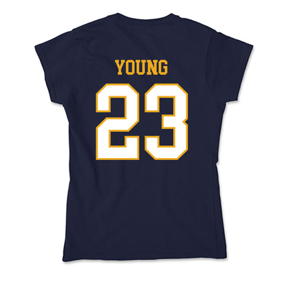 ETBU - NCAA Football : MJ Young - Soft Style Women’s T-Shirt-1