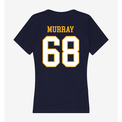 ETBU - NCAA Football : Peyton Murray - Women's V-Neck T-Shirt-1