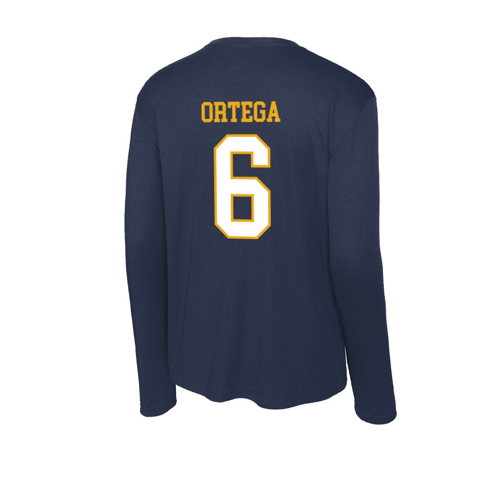 ETBU - NCAA Football : Bryson Ortega - Activewear Long Sleeve T-Shirt-1