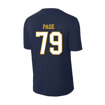 ETBU - NCAA Football : Ziyon Page - Activewear T-Shirt-1