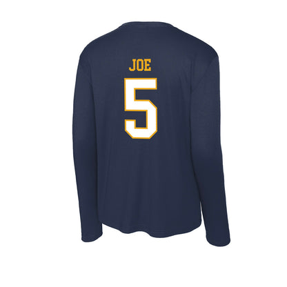 ETBU - NCAA Men's Basketball : Joshua Joe - Activewear Long Sleeve T-Shirt-1