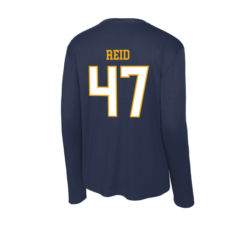 ETBU - NCAA Baseball : Travis Reid - Activewear Long Sleeve T-Shirt-1