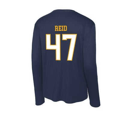 ETBU - NCAA Baseball : Travis Reid - Activewear Long Sleeve T-Shirt-1
