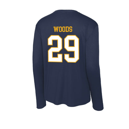 ETBU - NCAA Women's Soccer : Savannah Woods - Activewear Long Sleeve T-Shirt-1
