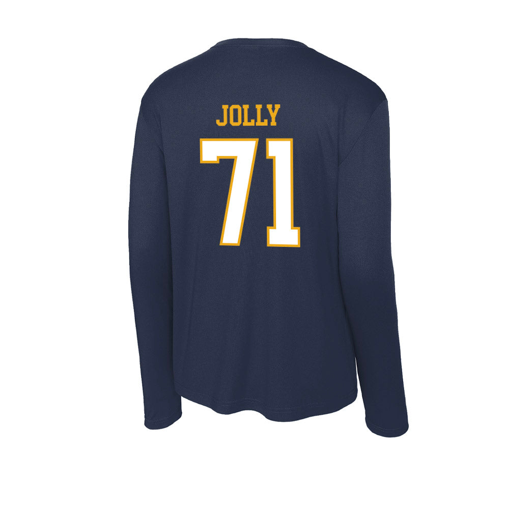 ETBU - NCAA Football : Devon Jolly - Activewear Long Sleeve T-Shirt-1