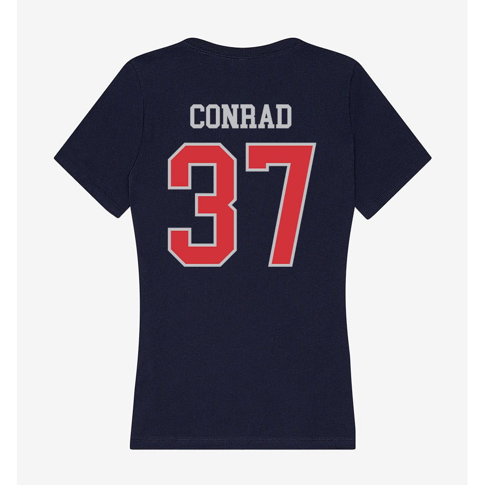 SMC - NCAA Baseball : Blake Conrad - Women's V-Neck T-Shirt-1