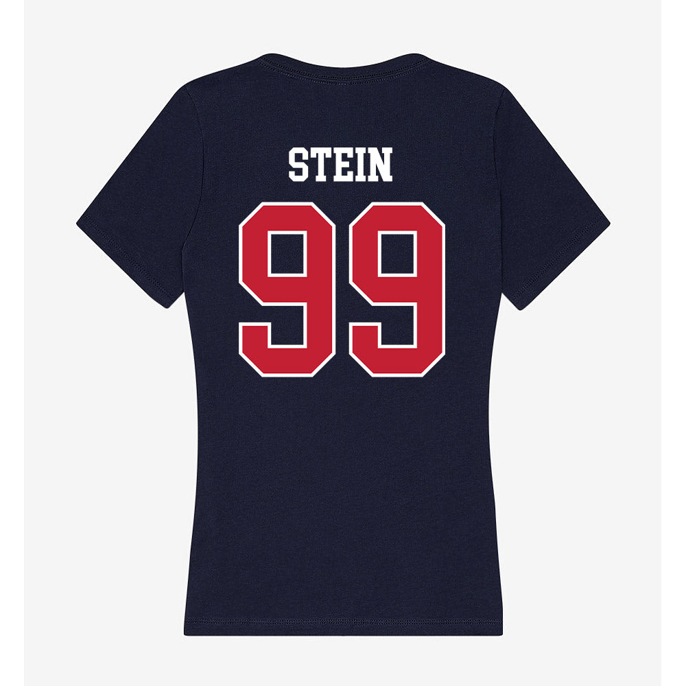 Utah Tech - NCAA Football : Jackson Stein - Women's V-Neck T-Shirt-1