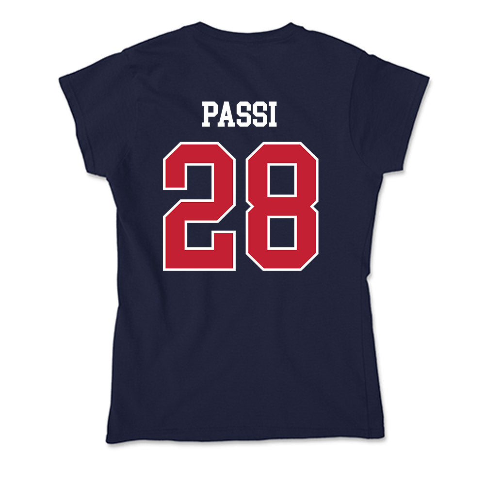 Utah Tech - NCAA Football : Moe Passi - Soft Style Women’s T-Shirt-1