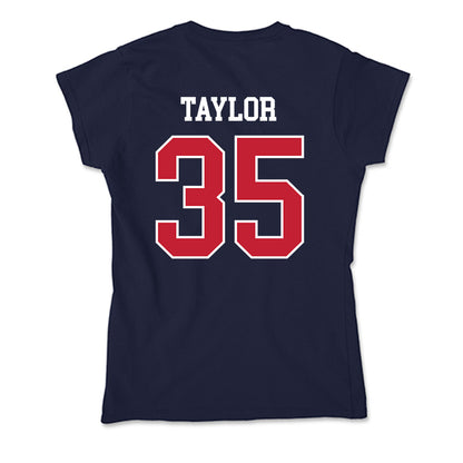 Utah Tech - NCAA Football : Damon Taylor - Soft Style Women’s T-Shirt-1