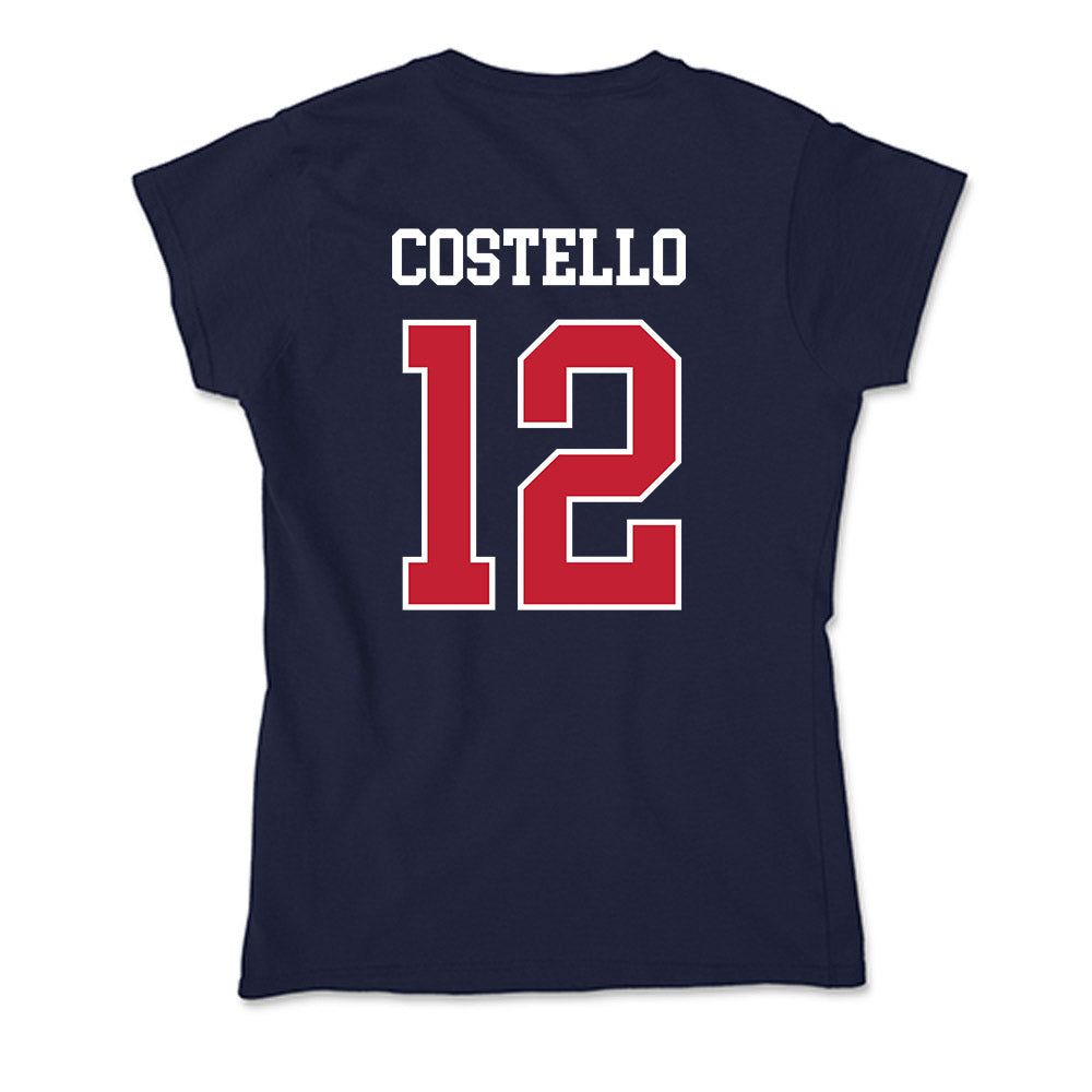 Utah Tech - NCAA Football : Devin Costello - Soft Style Women’s T-Shirt-1