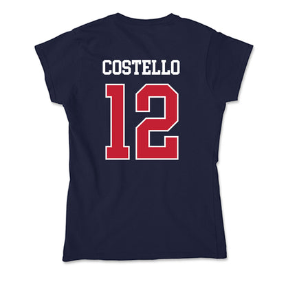 Utah Tech - NCAA Football : Devin Costello - Soft Style Women’s T-Shirt-1